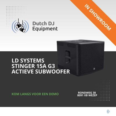 LD Systems STINGER SUB 15 A G3 actieve subwoofer