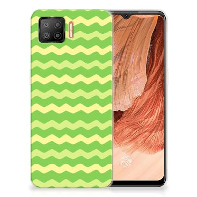 OPPO A73 4G | TPU bumper | Waves Green