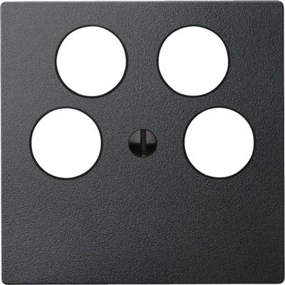 Merten 295314 Afdekking System M Antraciet 1 stuk(s)