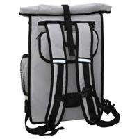 VidaXL Fietstas grijs 31 x 13 x 58 cm polyester - thumbnail