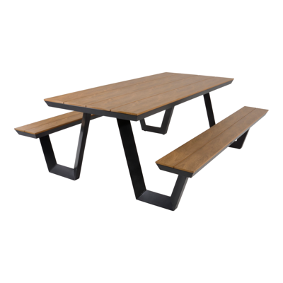 Picknickset Arezzo rechthoekig