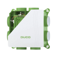 Ducobox Silent 2.0 Woonhuisventilator (systeem C) - 400 M3/h - Randaarde - Ingebouwde Vochtsensor - thumbnail