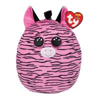 TY Squish A Boo Knuffelkussen Zebra Zoey 23 cm - thumbnail