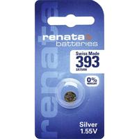 Renata Knoopcel 393 1.55 V 1 stuk(s) 80 mAh Zilveroxide SR48 Compatible courant fort - thumbnail