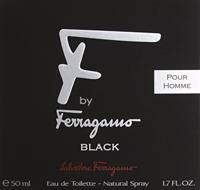 Ferragamo - S. Ferragamo F By Ferragamo Black 50 ml Eau de toilette Heren - thumbnail