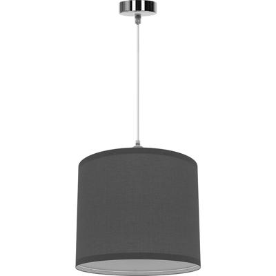 Stijlvolle LED Hanglamp | E27 Fitting | Mat Grijs | Kunststof Design