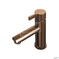 Wastafelmengkraan Brauer Copper Edition Coldstart Opbouw Laag Halfronde Hendel Geborsteld Koper PVD Brauer - thumbnail