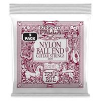 Ernie Ball 3409 Ernesto Palla Nylon Ball End snaren voor klassieke gitaar (3 sets) - thumbnail