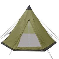 VidaXL Tent 4-persoons groen - thumbnail