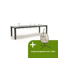 Tuintafel Rialto 262/329,5x100x75cm - thumbnail