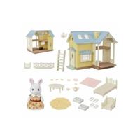 Het huisje met de blauwe dakkofferset - SYLVANIAN FAMILIES - 5671 - Voor kinderen vanaf 5 jaar - Meubilair inbegrepen - thumbnail