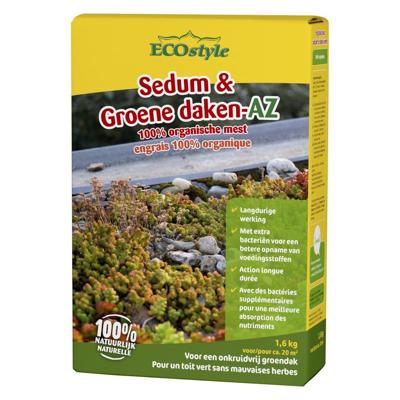 Ecostyle Sedum & groene daken-az 1.6kg