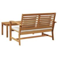 Tuin Sofa Set 2 pcs Bruin Massief teakhout - thumbnail