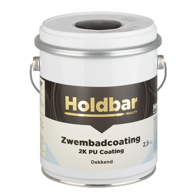 Holdbar Zwembadcoating Hemelsblauw (RAL 5015) 2,5 kg
