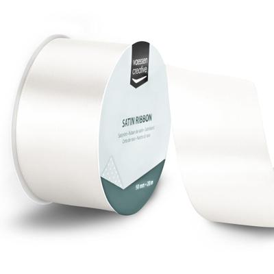 Vaessen Creative • satijnlint 20mx50mm wit