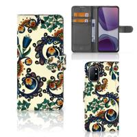 Wallet Case OnePlus 8T Barok Flower - thumbnail