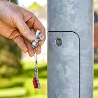 Knipex 00 11 02 Schakelkastsleutel Meerdere kleuren 1 stuk(s) - thumbnail