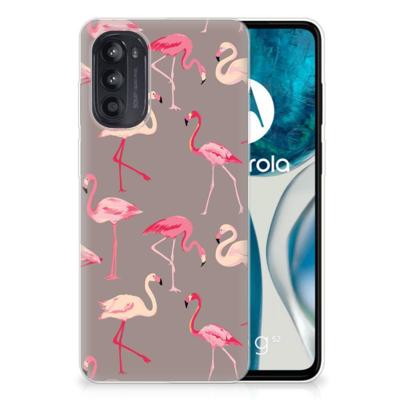 Motorola Moto G52/G82 | TPU Hoesje | Flamingo Motorola Moto G52/G82 | TPU Hoesje | Flamingo