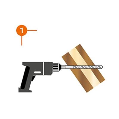 Diep Centreerpen 390mm Mandrex