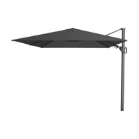 Challenger T2 premium 350x260 cm Faded black zweefparasol zonwering Platinum - Platinum - thumbnail