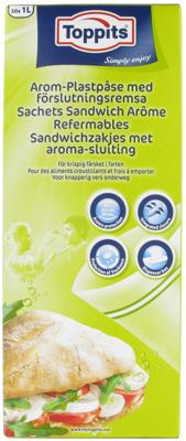 Melitta Toppits lunchzakjes hersluitbaar 1l 50 stuks
