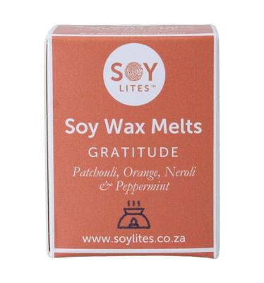Soylites Soy Wax Melts Gratitude Patchouli Orange Neroli