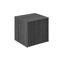 Crosswater Limit Badmeubelset - 50x45x46.5cm - wastafelblad - 1 lade - Steelwood/Anthracite SW876280 SW876233 - thumbnail