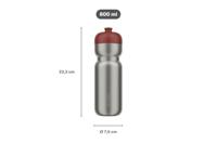 Mepal Sportbidon pull - mountain red - 800ml - thumbnail