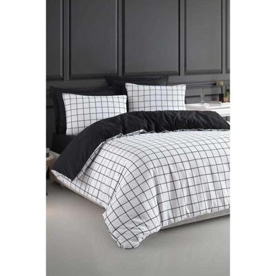 Beddengoedset - 1 dekbedovertrek 220 x 240 cm + 2 kussenslopen 60 x 60 cm - 65% katoen, 35% polyester - Wit