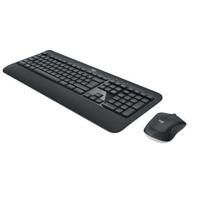 Toetsenbord en draadloze muis Logitech MK540 Qwerty UK Wit Zwart Zwart/Wit - thumbnail