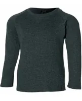 Heatkeeper Kinder Thermoshirt Lange Mouw Comfort Antraciet Melange-152/164 - thumbnail