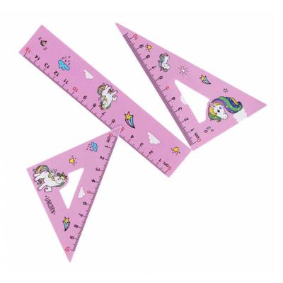 Geometrische Set Eenhoorn 15cm, 5st. Geometrische Set Eenhoorn 15cm, 5st.