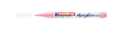 Acrylmarker edding e-5300 fijn stijlvol mauve Acrylmarker edding e-5300 fijn stijlvol mauve