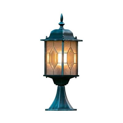 KonstSmide SokkellampMilano 51cm zwart zilver gevlamd - 7246-759