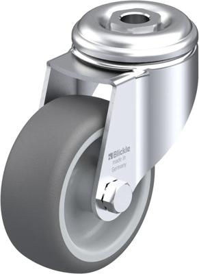 Blickle LKRA-PATH 80G Zwenkwiel Wieldiameter: 80 mm Draagvermogen (max.): 120 kg 1 stuk(s) Blickle LKRA-PATH 80G Zwenkwiel Wieldiameter: 80 mm Draagvermogen (max.): 120 kg 1 stuk(s)