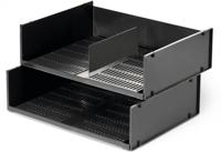 Durable brievenbak geschikt voor ft A3 of 2 x A4 zwart - thumbnail