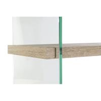 Planken DKD Home Decor 90 x 35 x 180 cm Kristal Natuurlijk Hout Transparant Hout MDF - thumbnail