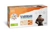 YARRAH ORGANIC HOND MULTIPACK PATE KALKOEN / KIP / RUND 6X150 GR - thumbnail