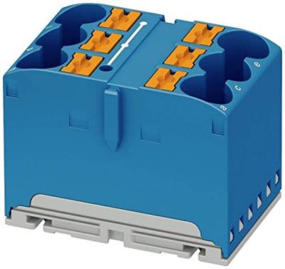 Phoenix Contact 1082388 Verdeelblok Push-Lock-aansluiting Blauw 1 stuk(s) Piece
