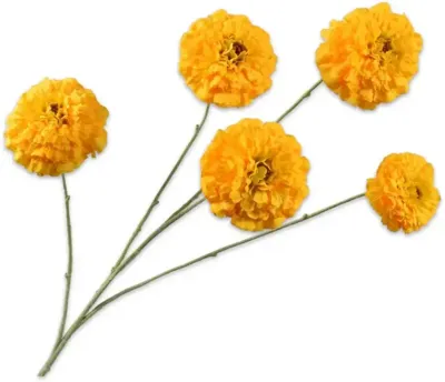 Silk-ka kunsttak tagetes 91cm geel
