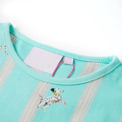 VidaXL Kinderpyjama met korte mouwen 128 ecru