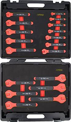 Steeksleutelset met isolatie, 18-delig KS Tools 118.1500