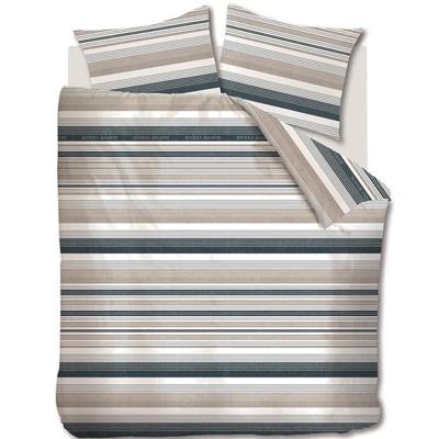 Rivièra Maison Riviera Maison Dekbedovertrek Sturdy Stripe Marineblauw 240x200/220 cm