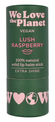 We Love The Planet Lippenbalsem - lush raspberry - vegan We Love The Planet Lippenbalsem - lush raspberry - vegan