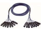 DAP FL60 Multikabel 8x XLR male naar 8x XLR female 6m - thumbnail