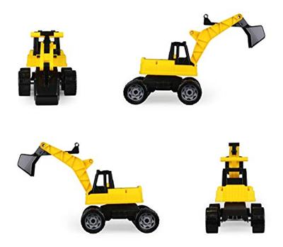 GIGA TRUCKS graafmachine, zwart/geel, los