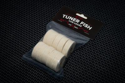 Tuner Fish Cymbal Felts White 10-pack