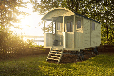 Tuindeco Paddy Circuswagen met veranda 480x240 cm- - Onbehandeld vurenhout- Tuindeco Tuindeco Paddy Circuswagen met veranda 480x240 cm- - Onbehandeld vurenhout- Tuindeco