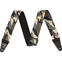 Fender Camo Strap Woodland gitaarband 2 inch - thumbnail