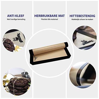 Krumble Siliconen bakmat - zwart Krumble Siliconen bakmat - zwart